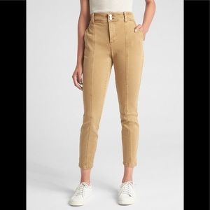 Gap high rise skinny chinos